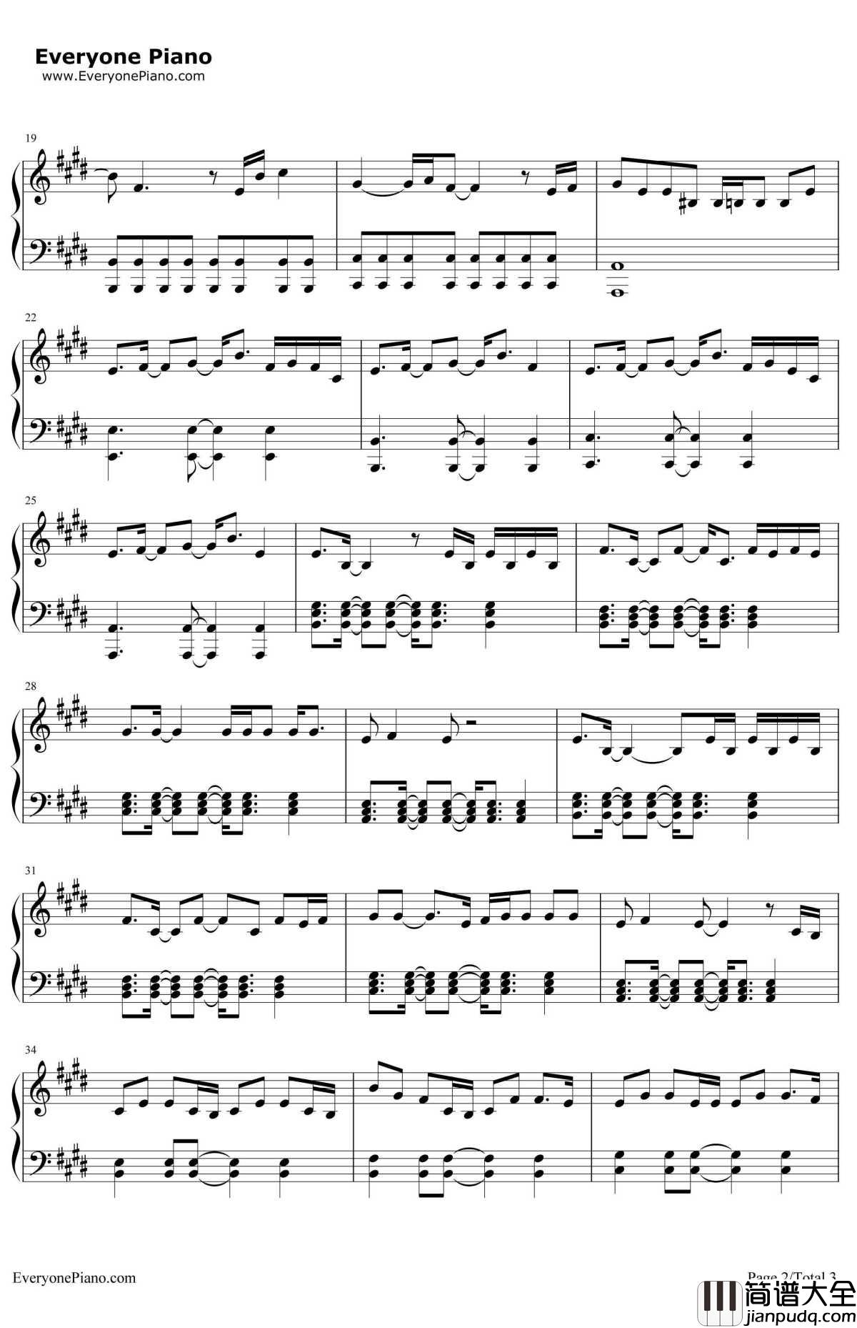 How_Far_I'll_Go钢琴谱_AlessiaCara_电影_海洋奇缘_原声