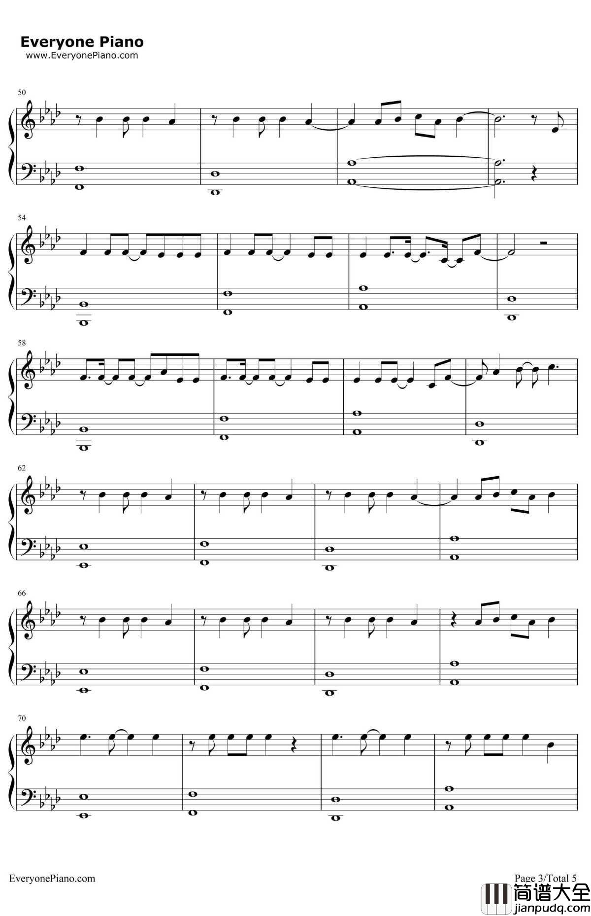 Find_Me钢琴谱_SIGMA,Birdy