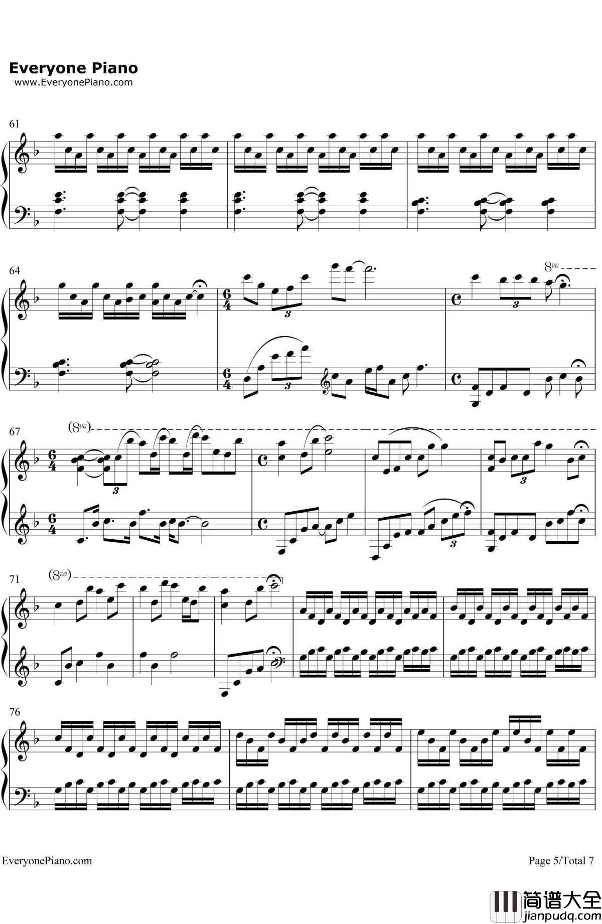 The_Sunbeams..._TheyScatter钢琴谱_Yiruma