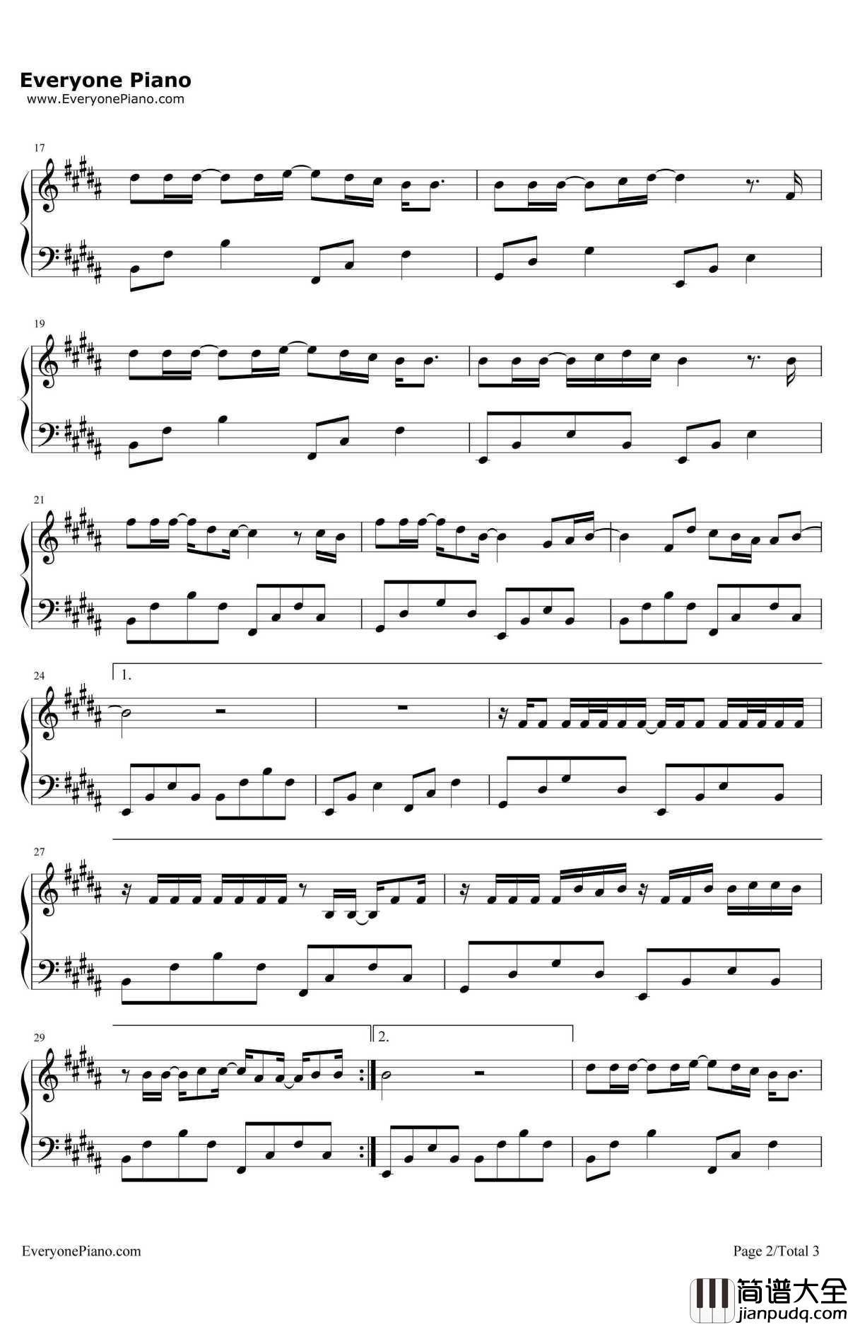 ​树读钢琴谱_王俊凯