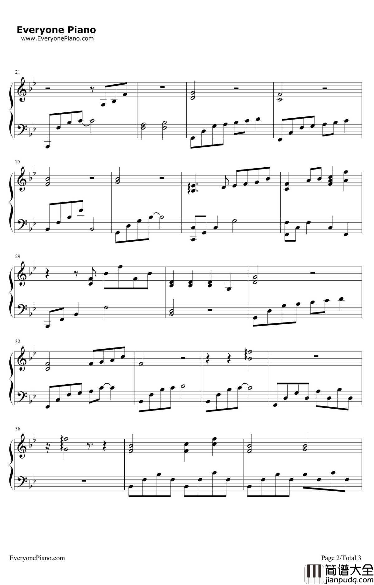 下雨了钢琴谱_薛之谦