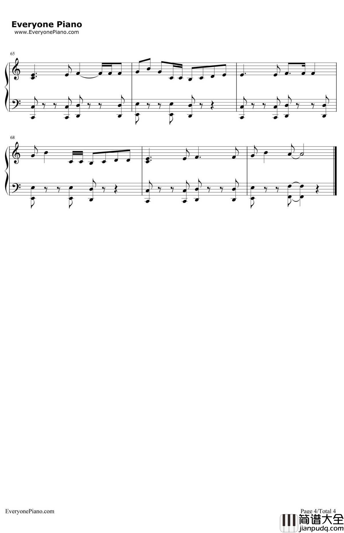 只看我的眼(My_Eyes)钢琴谱_10cm_韩剧_鬼怪_OST2