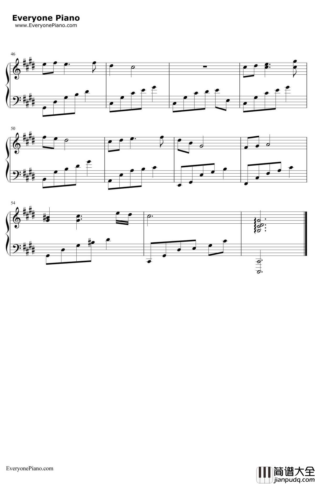 夜的钢琴曲22钢琴谱_石进