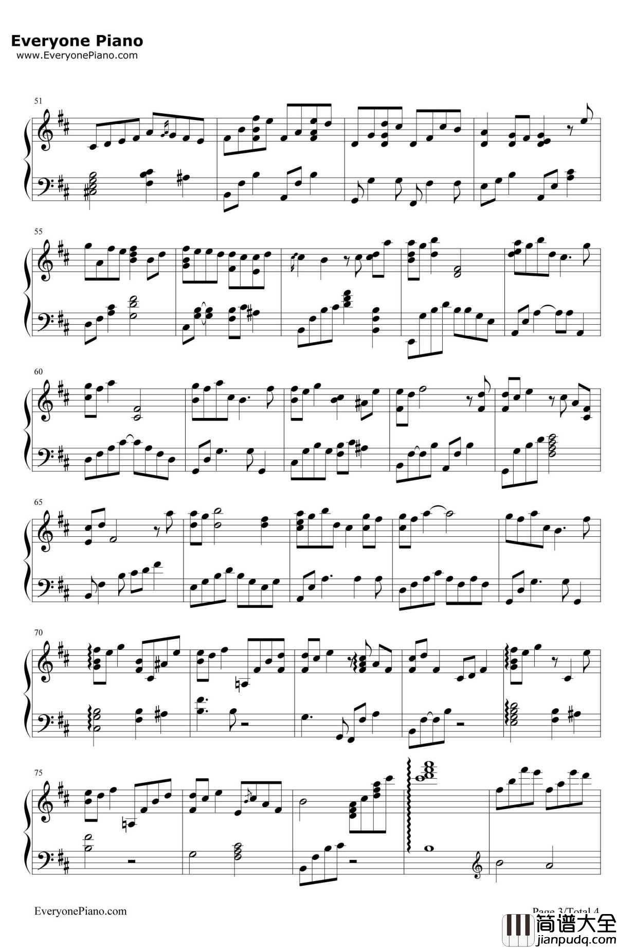 Hosiku星屑钢琴谱_藤岛裕之AI