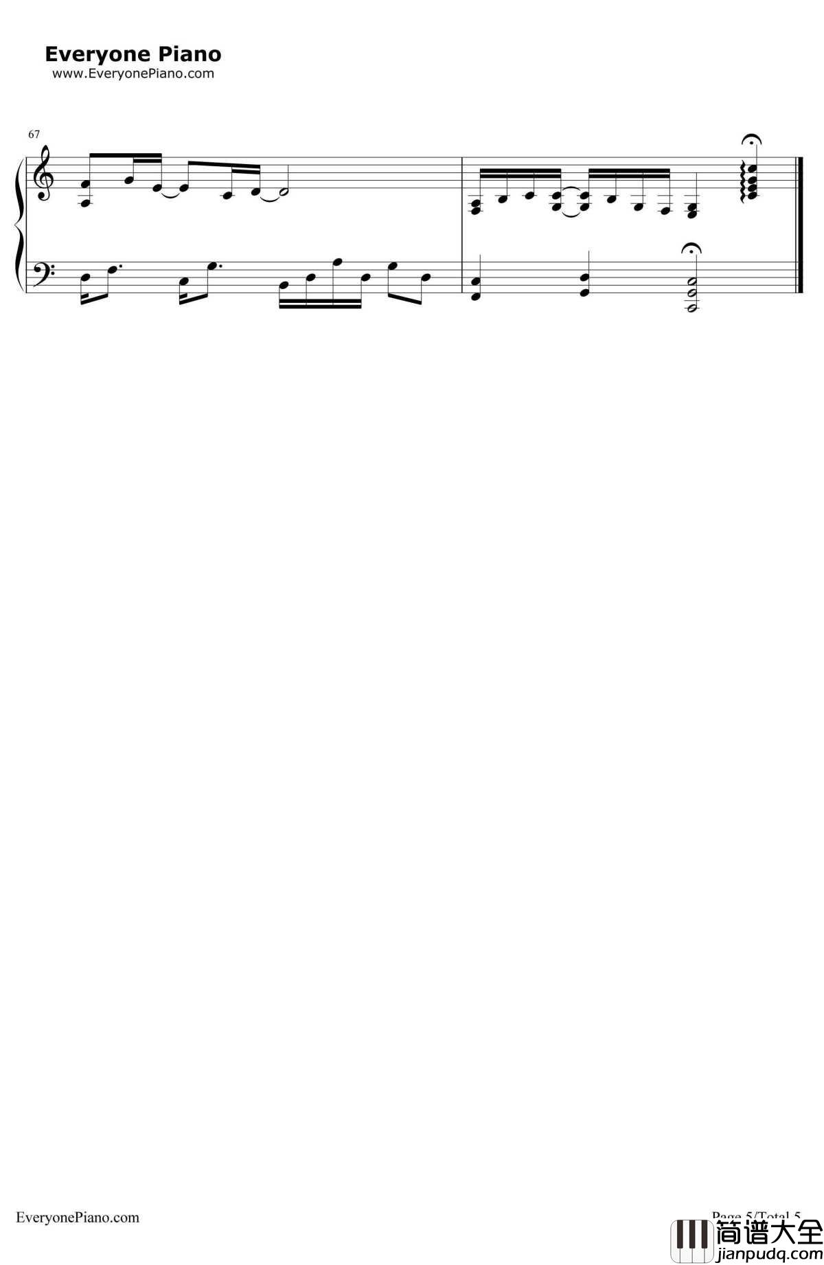 Blessings钢琴谱_Laura_Story