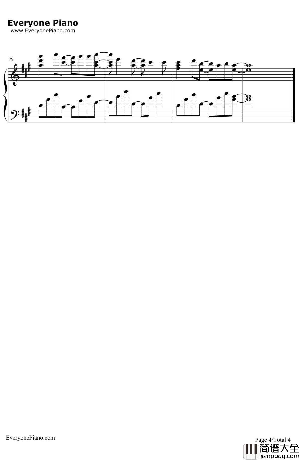 疾走钢琴谱_ANZAI__樱兰高校男公关部_片尾曲