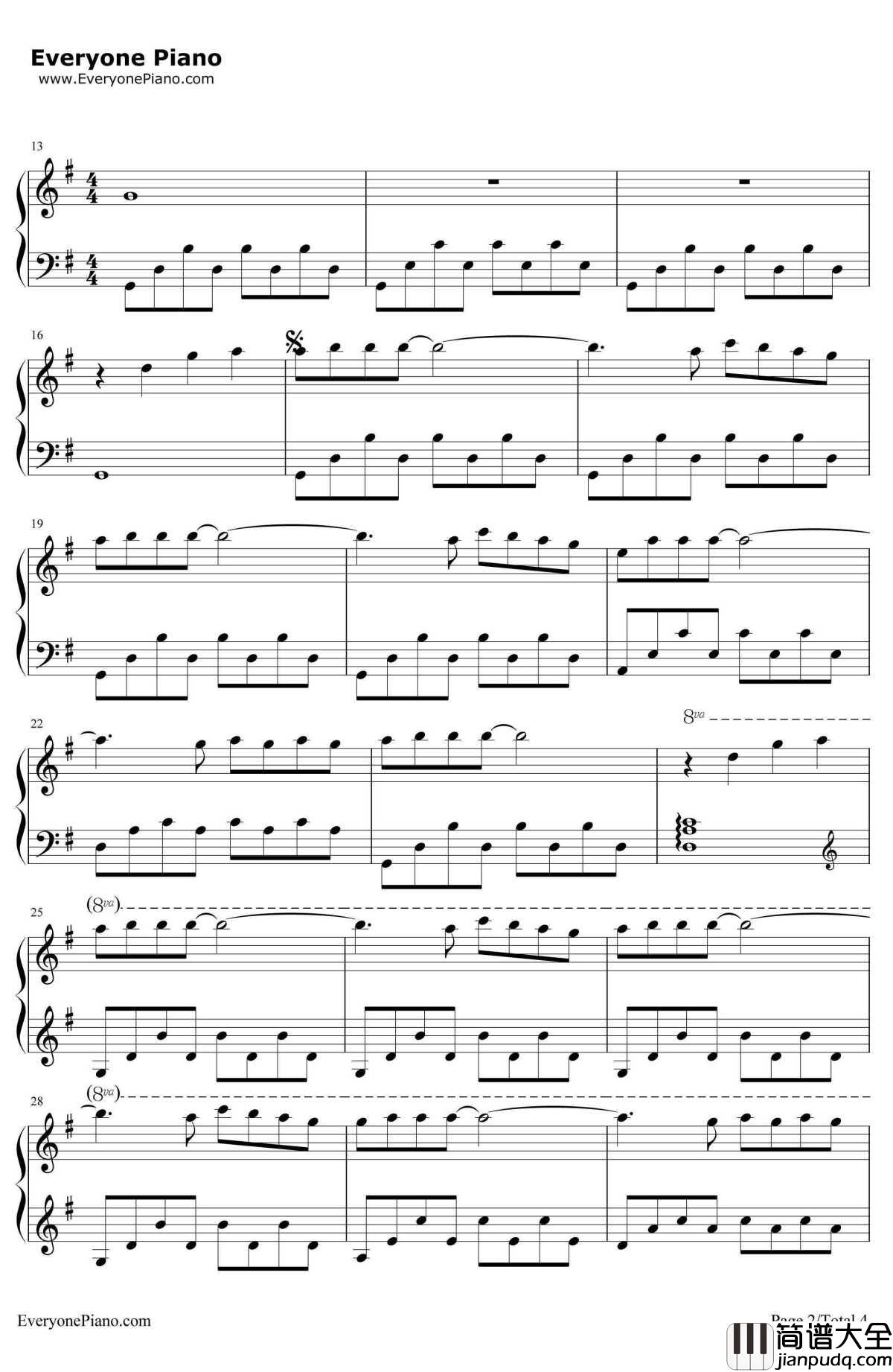 童年的回忆钢琴谱_理查德·克莱德曼RichardClayderman_爱的纪念