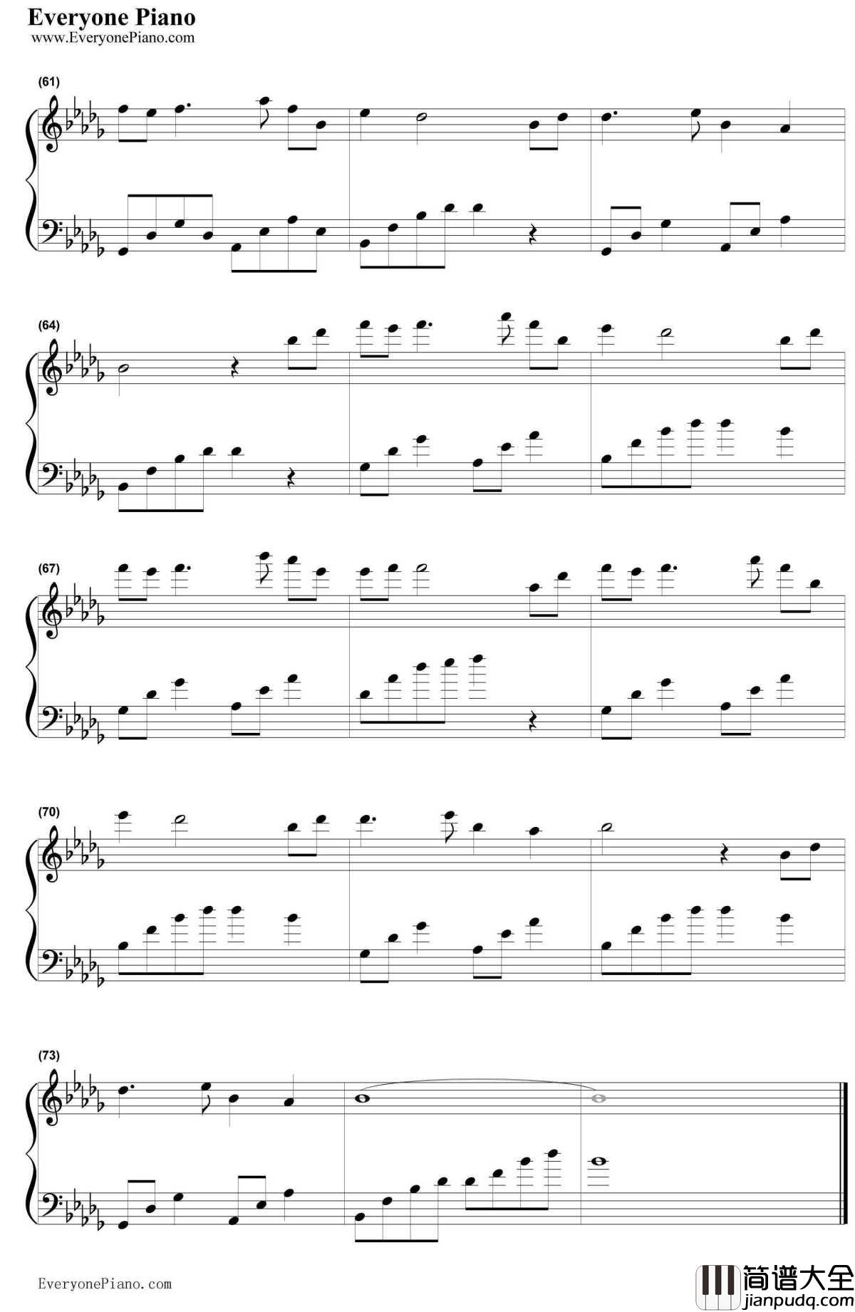 风居住的街道纯钢琴曲钢琴谱_矶村由纪子_风居住的街道纯钢琴曲