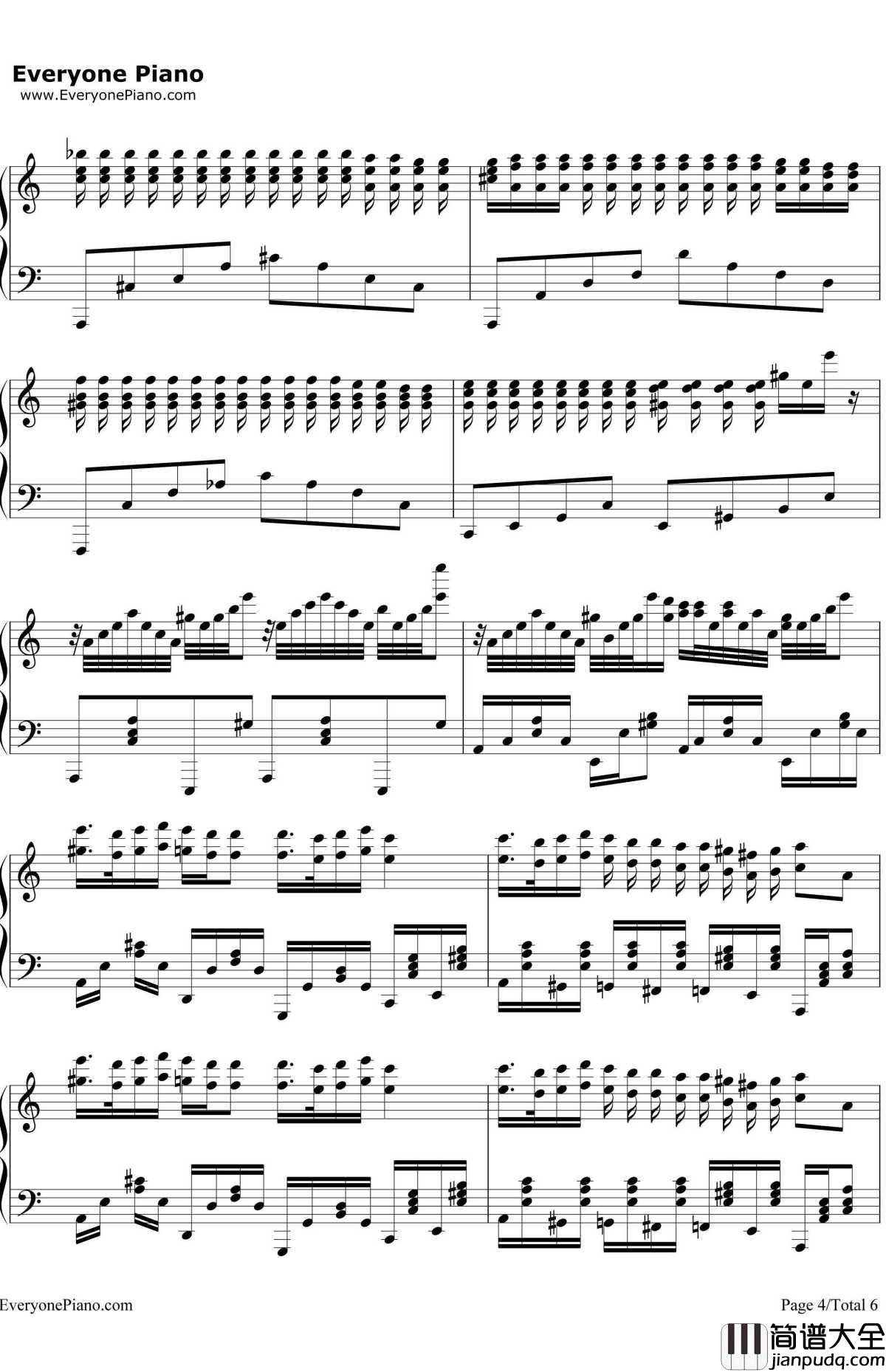 Budapest_Cafe钢琴谱_马克西姆