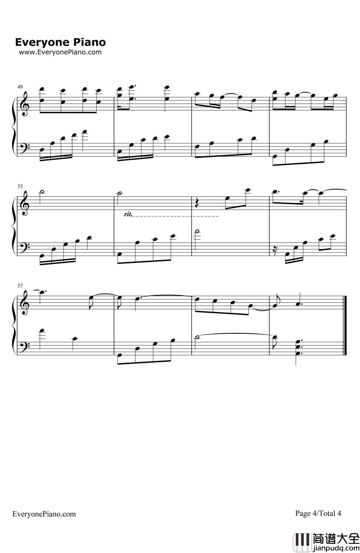 赤血长殷钢琴谱_王凯_简单版__琅琊榜_插曲