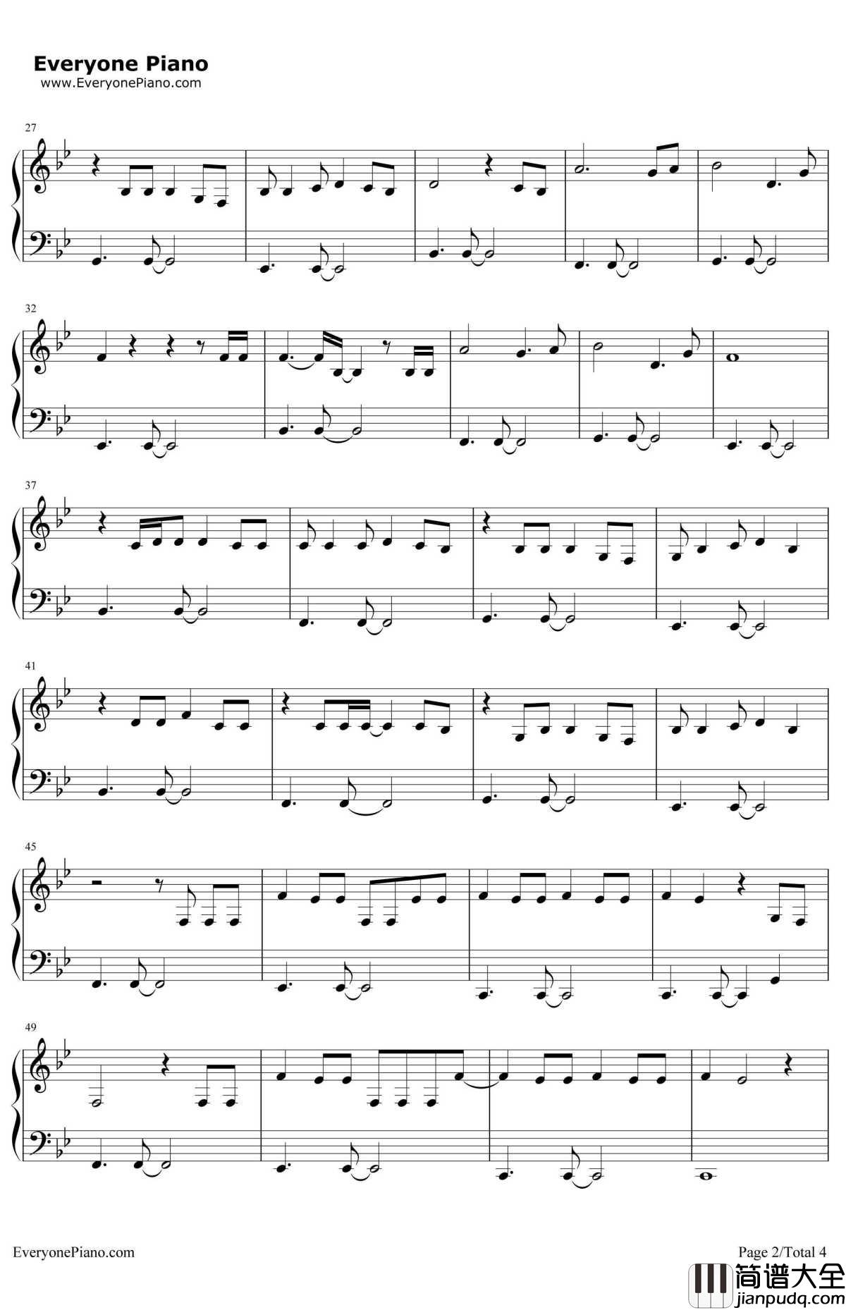 Love钢琴谱_LanaDelRey