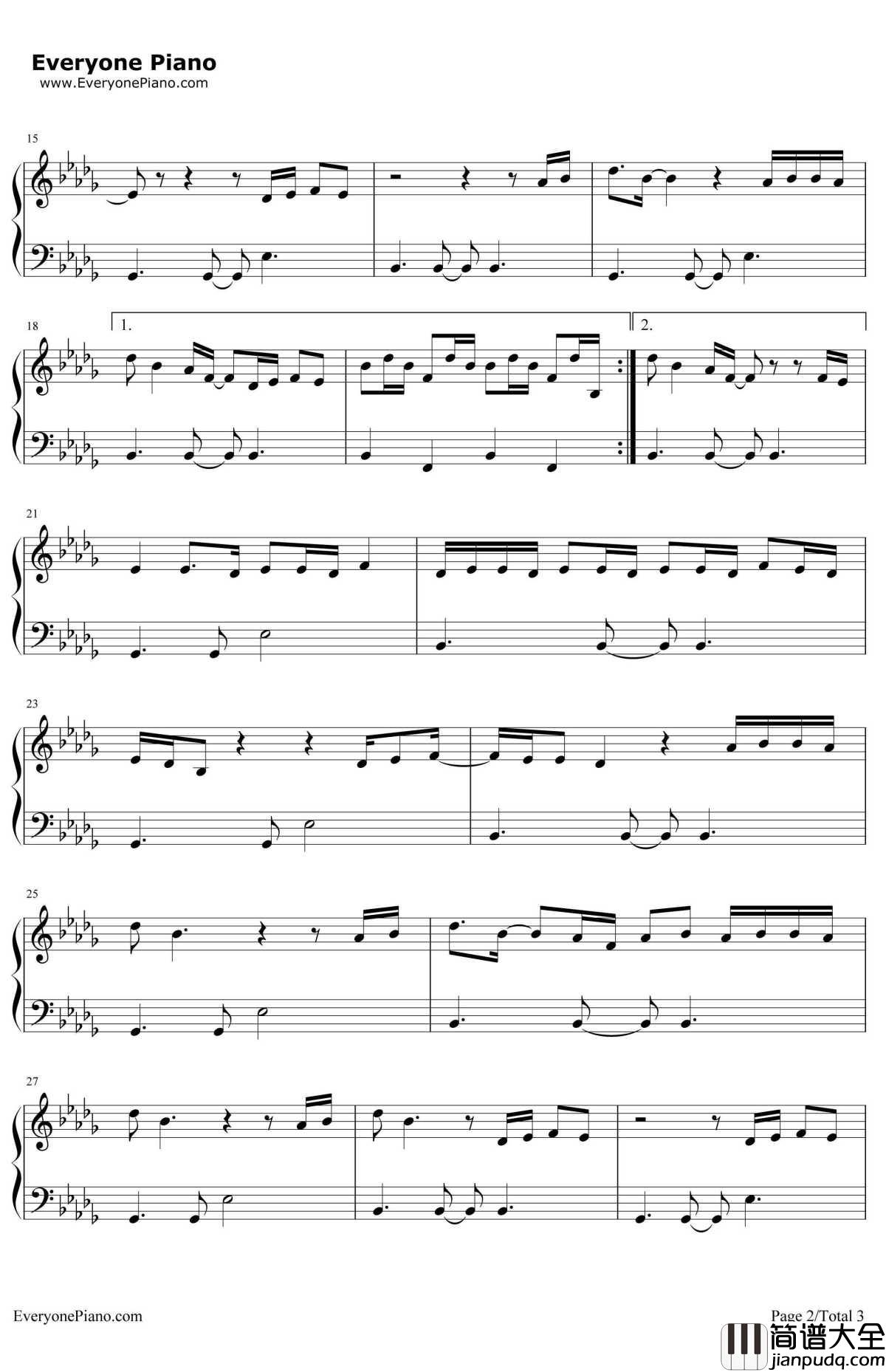 Mercy钢琴谱_BishopBriggs__极限特工:终极回归_电影插曲