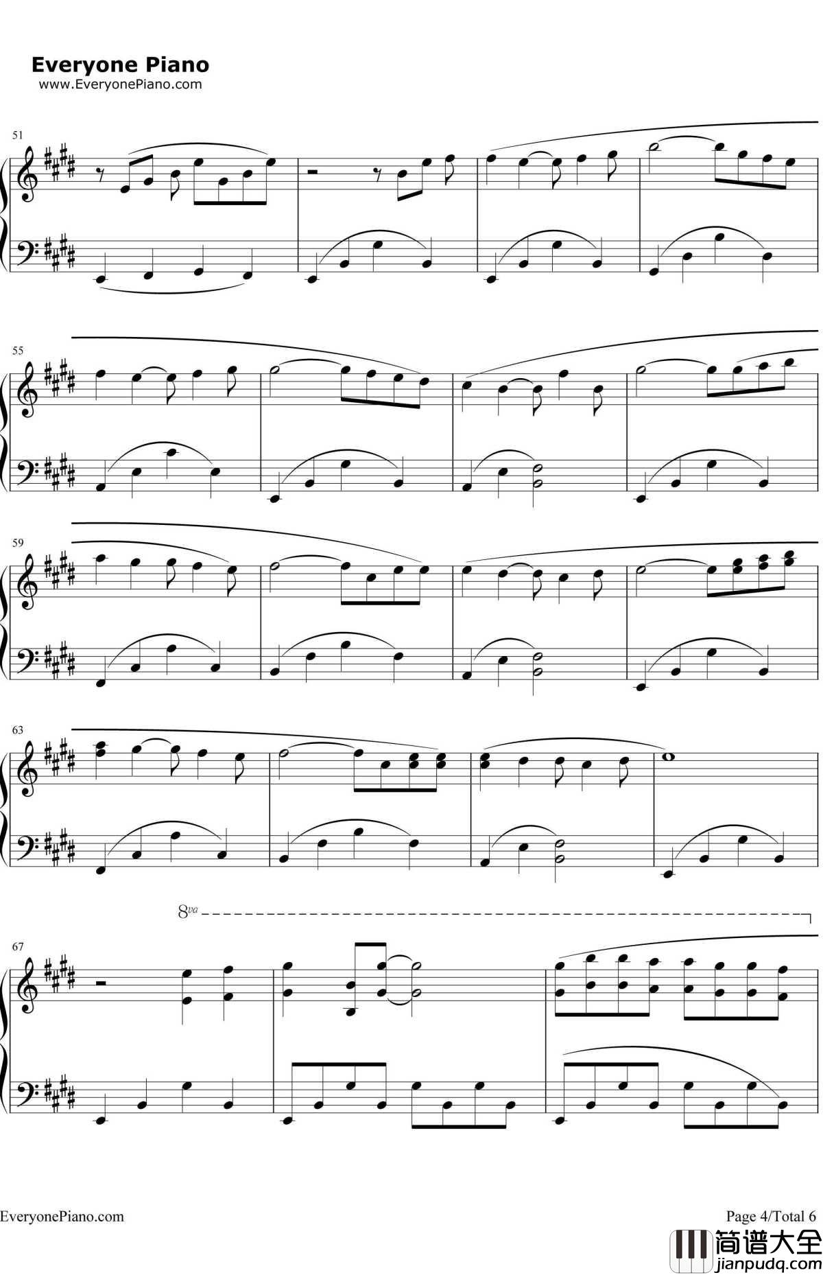 午后的出发钢琴谱_理查德.克莱德曼_午后的旅行