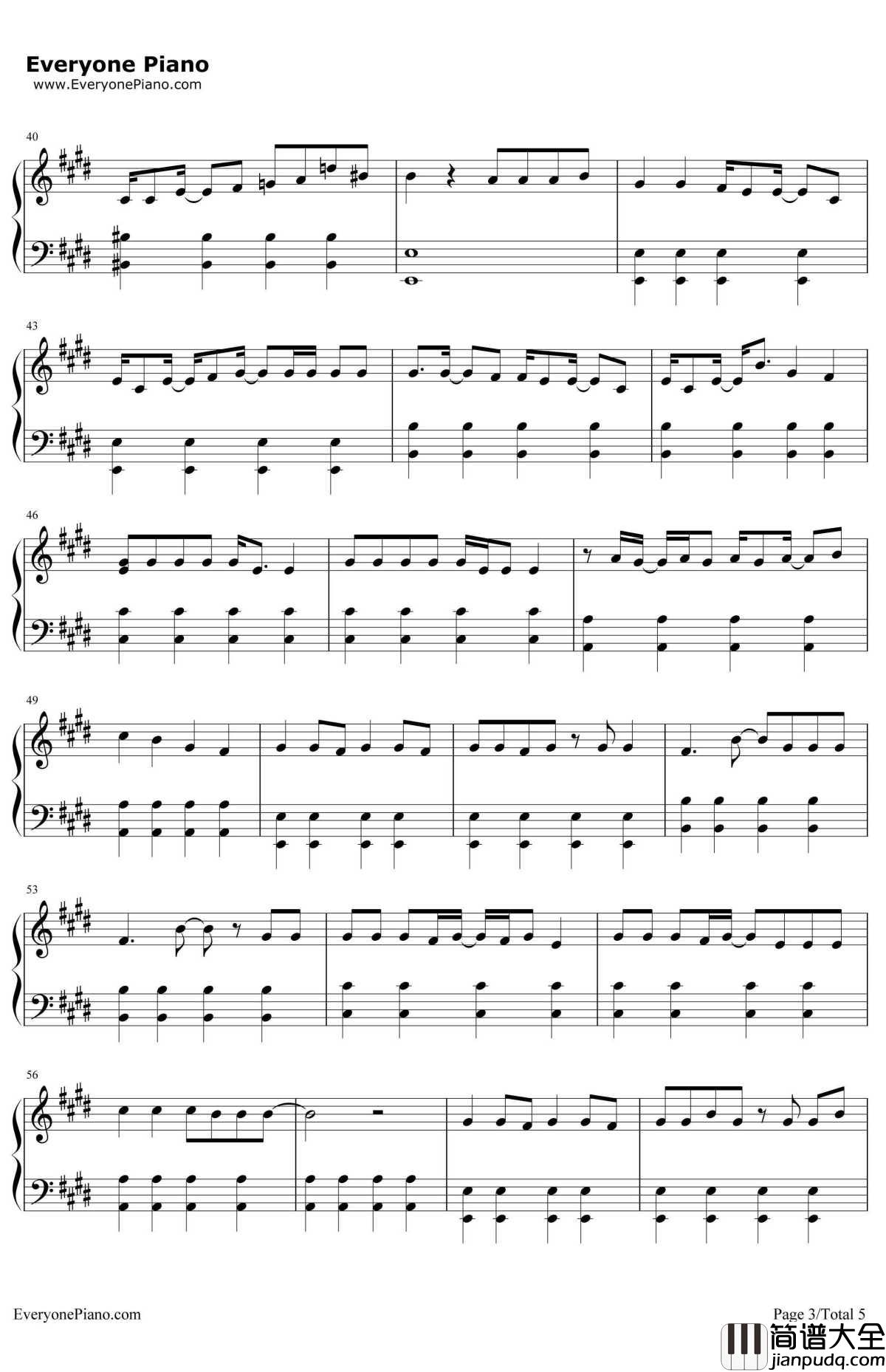 KNOCK_KNOCK钢琴谱_TWICE