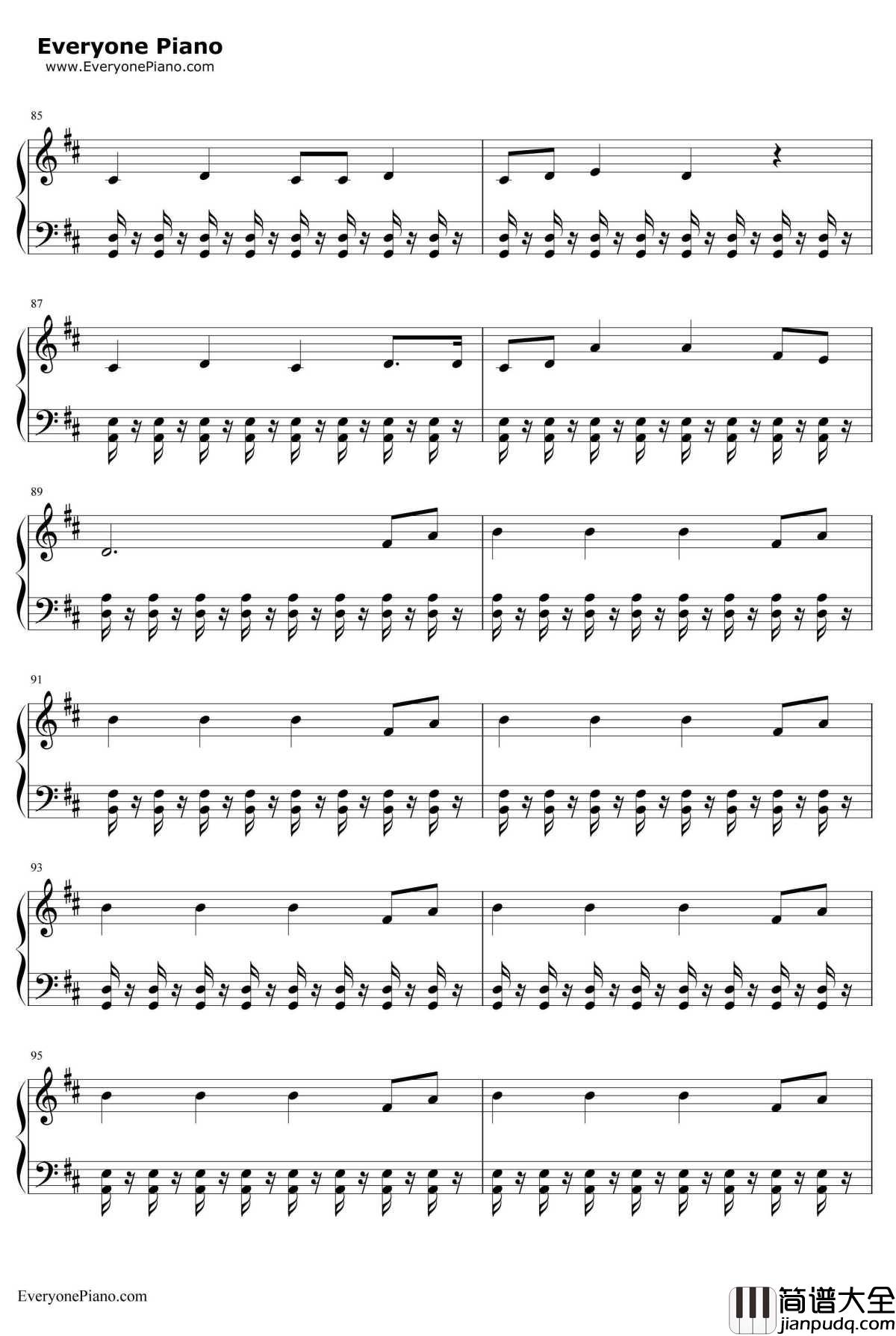 TOKYO_GIRL钢琴谱_Perfume_日剧_东京白日梦女_主题曲