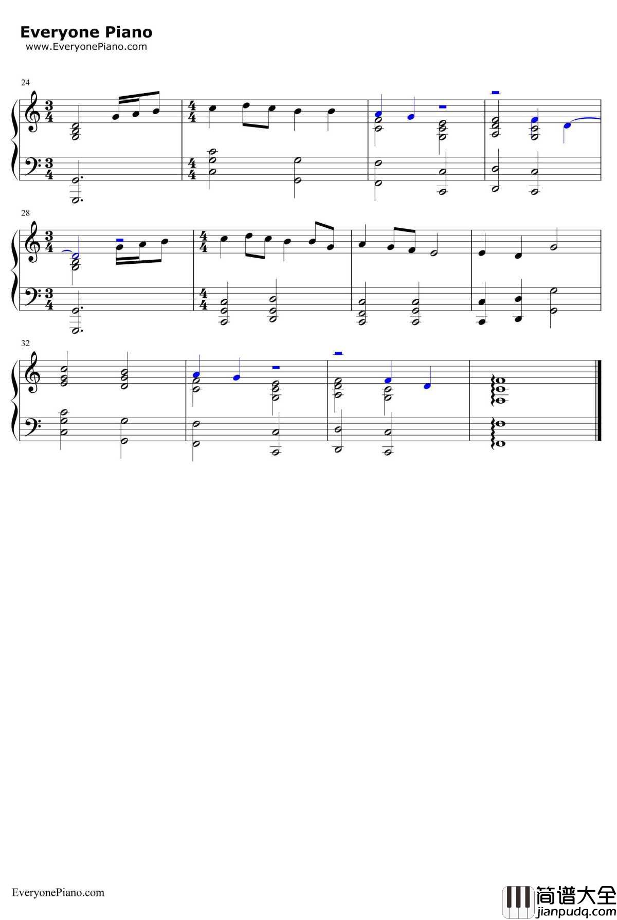 How_Long_Will_I_Love_You钢琴谱_EllieGoulding