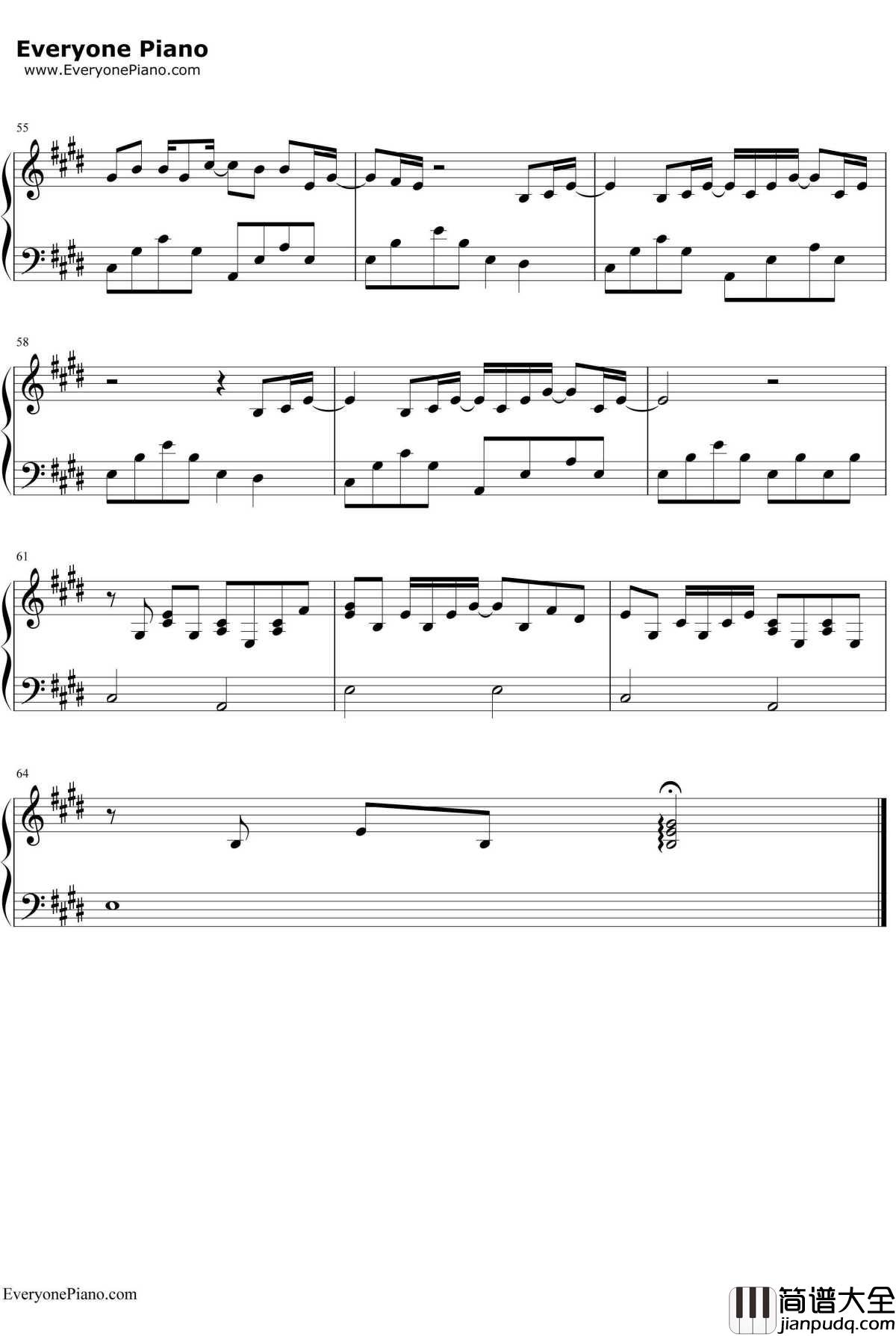 Skinny_Love钢琴谱_BonIver