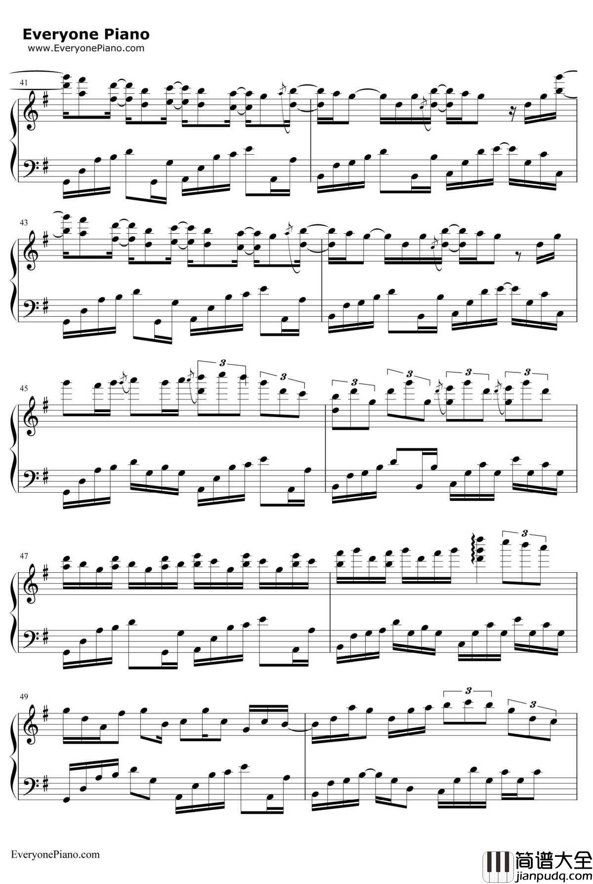 Its_Your_Day钢琴谱_Yiruma_Live