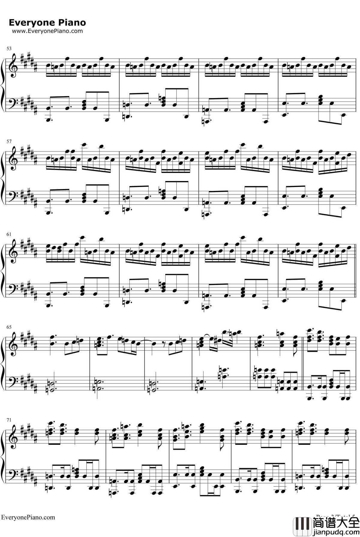 Let_Me_Go钢琴谱_AvrilLavigne