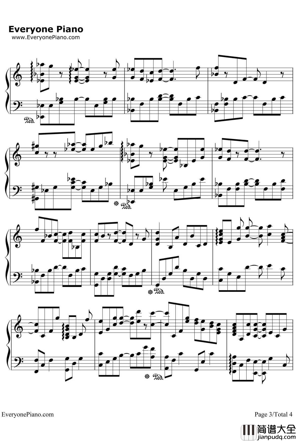 Serenity钢琴谱_RobertHaigCoxon