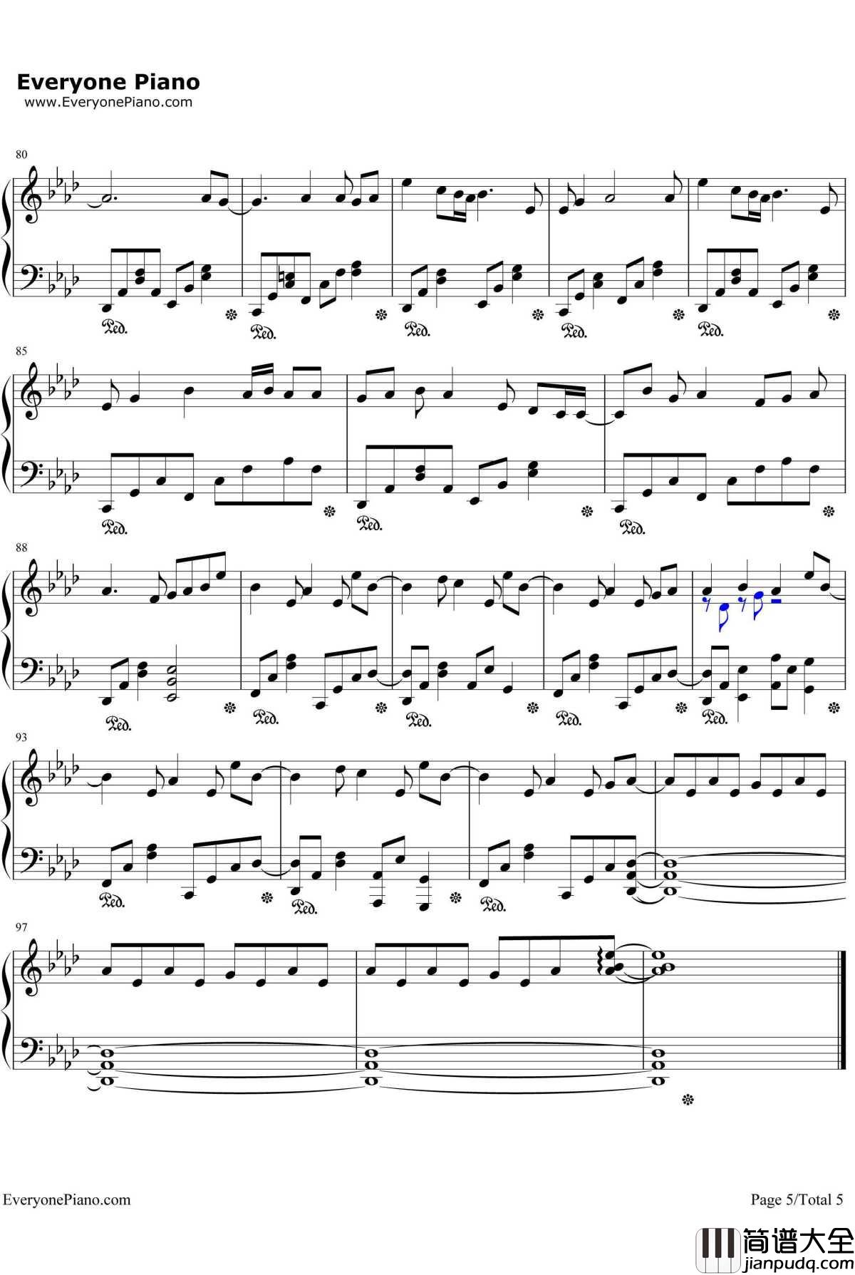 Glow钢琴谱_初音ミク