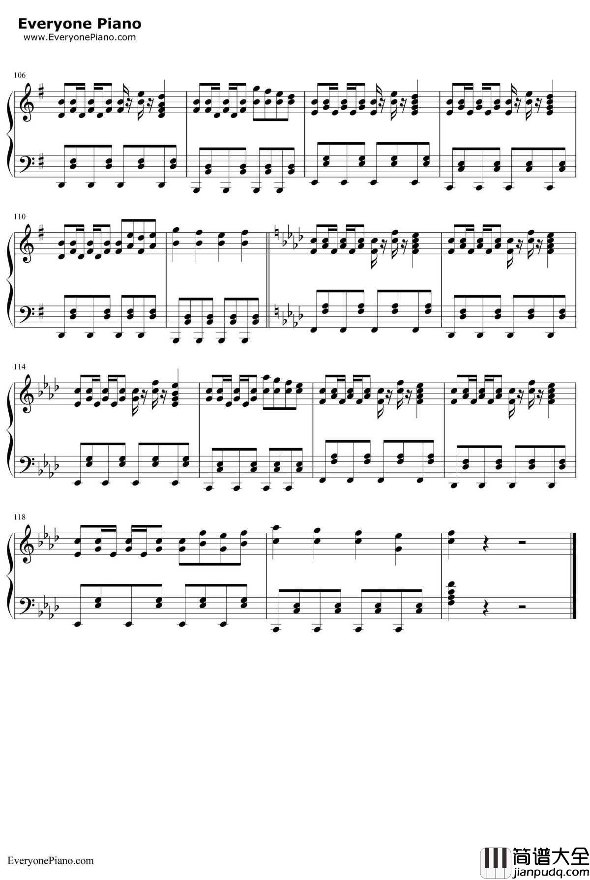 _裏表ラバーズ_（内外情人）钢琴谱_初音ミク初音未来__裏表ラバーズ_（内外情人）