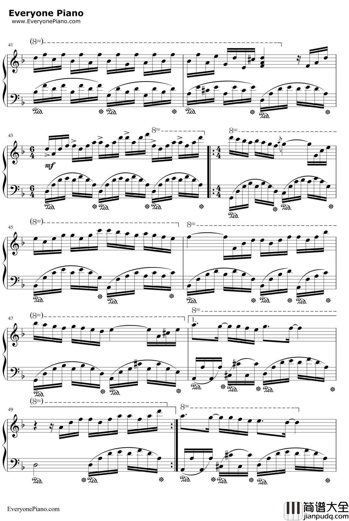 亲亲宝贝钢琴谱_理查德•克莱德曼_CorazonDeNino_克莱德曼