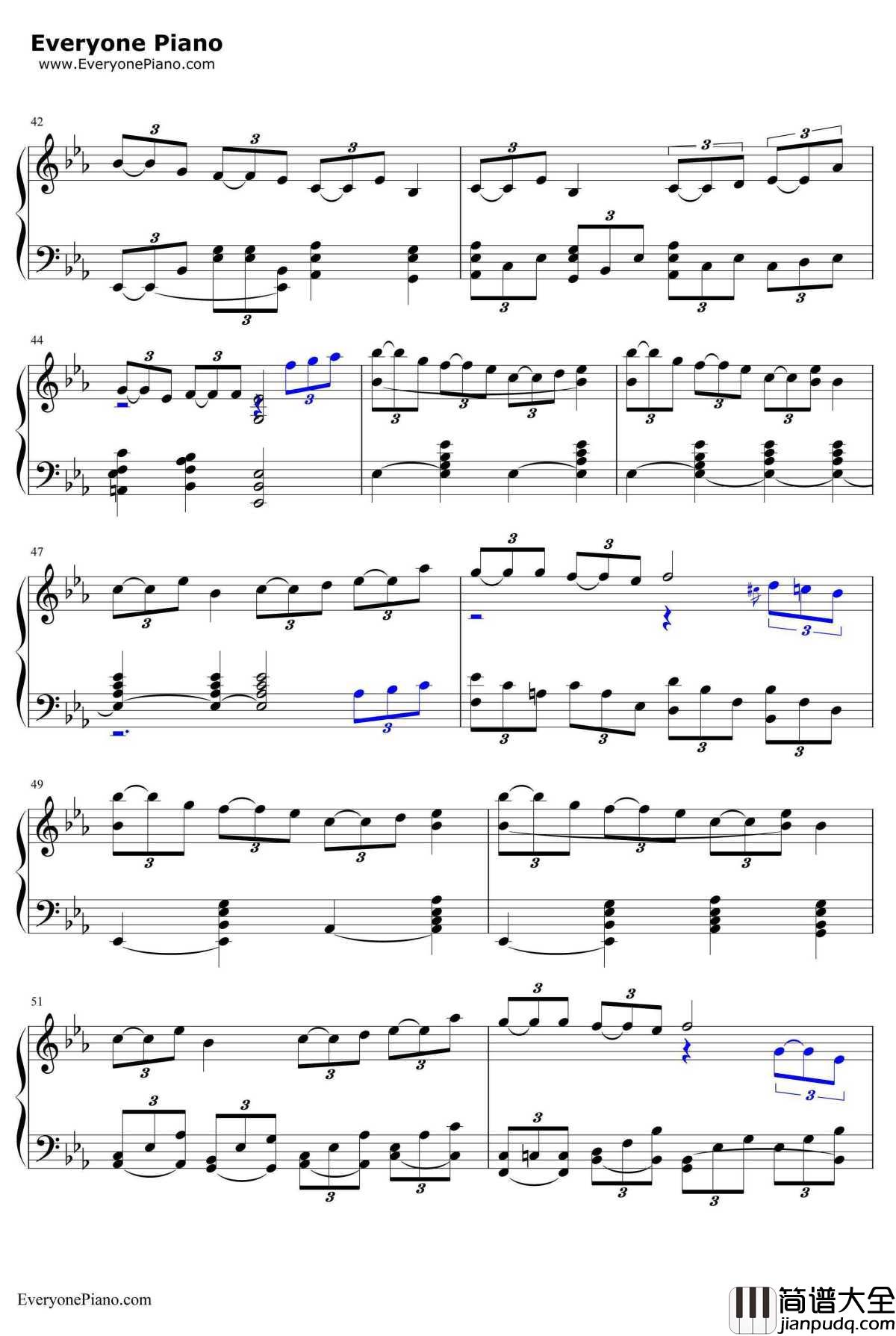 宾克斯的美酒钢琴谱_田中公平_白十字海贼王自由之歌