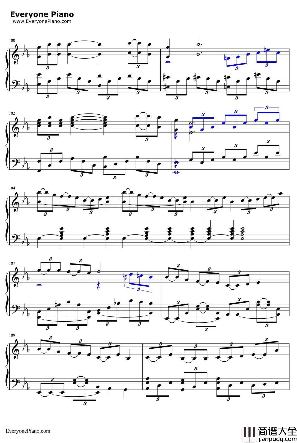 宾克斯的美酒钢琴谱_田中公平_白十字海贼王自由之歌