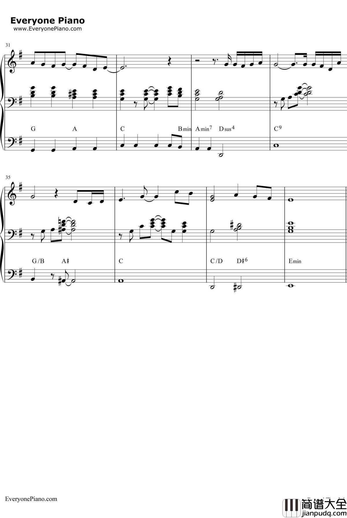 Rain_Stops_Good钢琴谱_初音ミク_bye