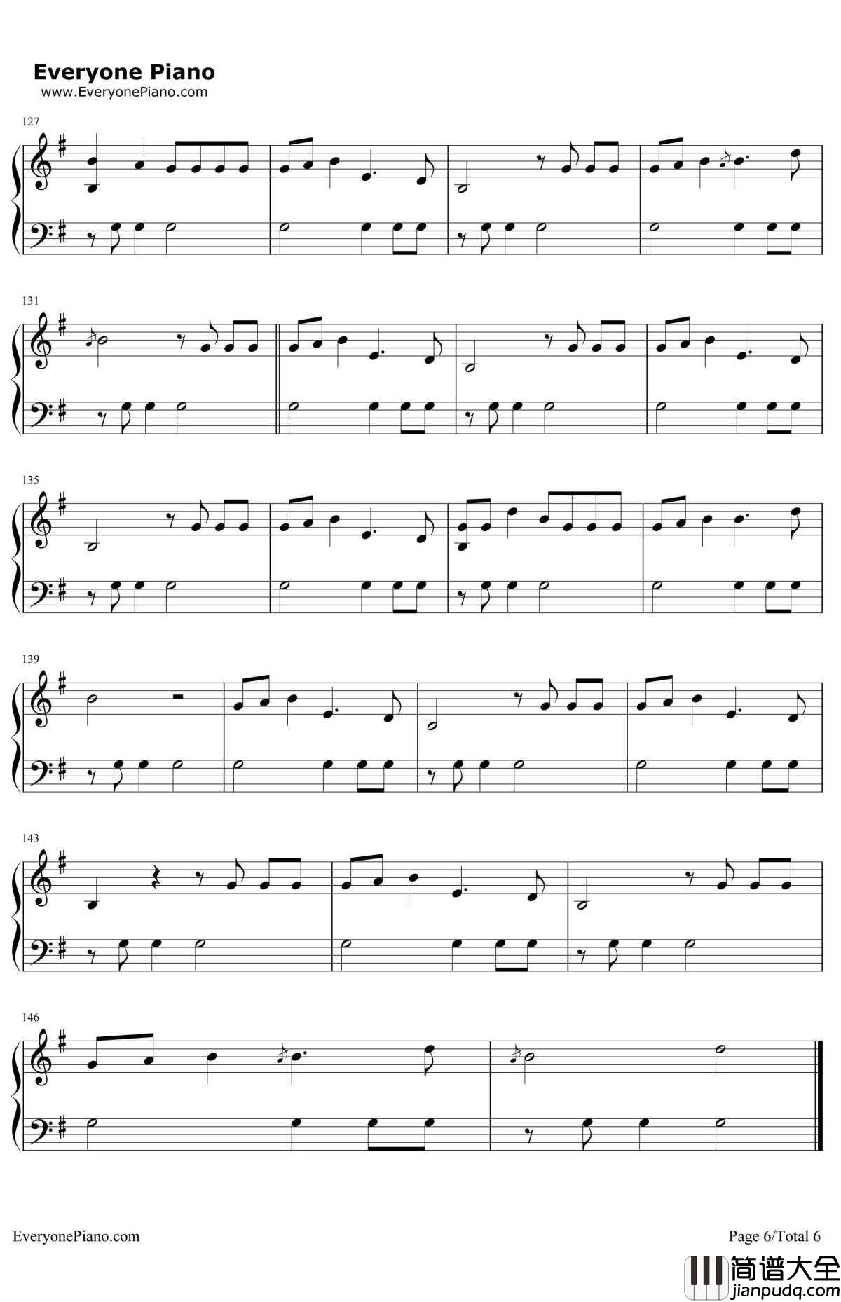 Bad_Blood钢琴谱_TaylorSwift