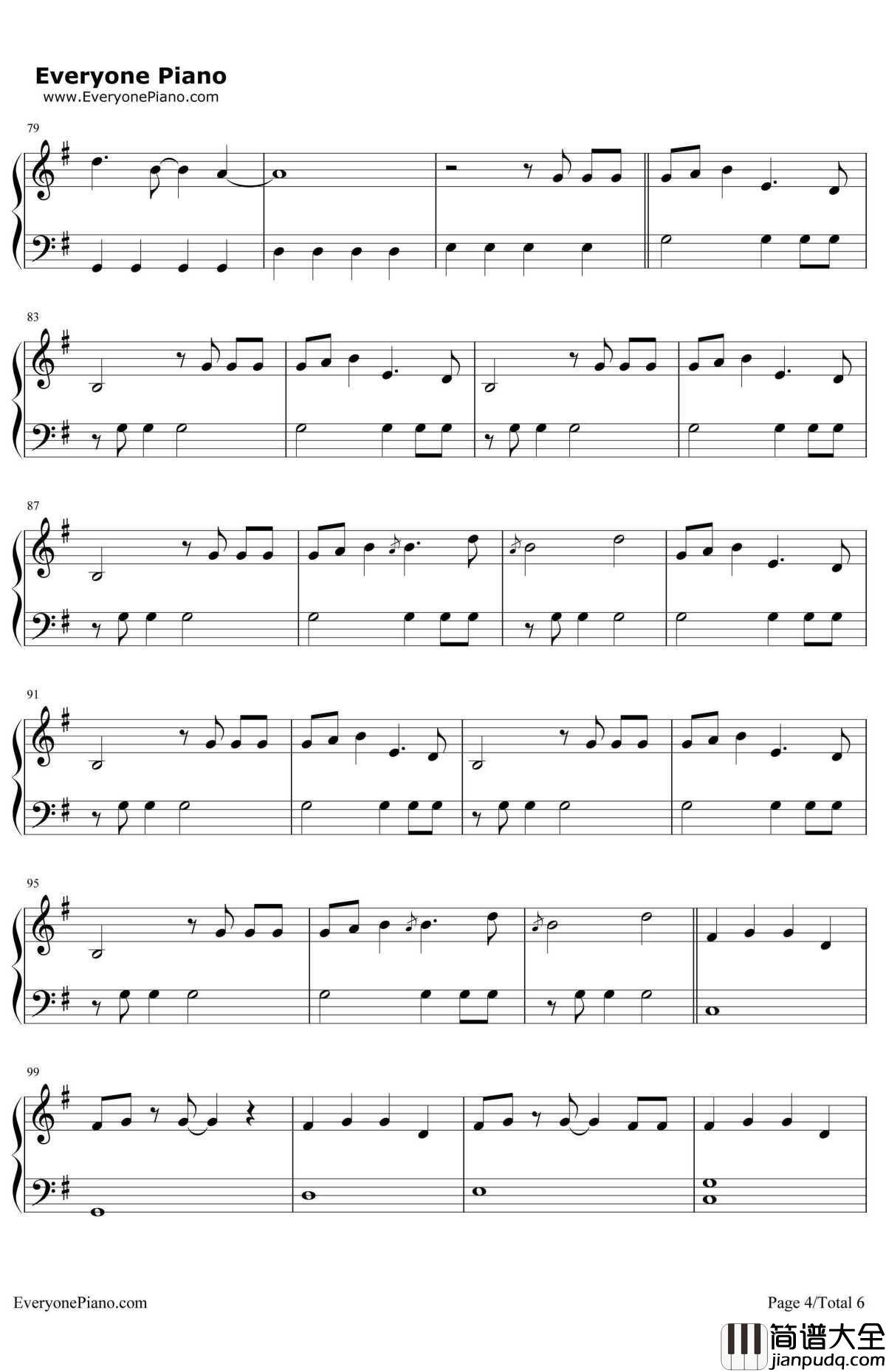 Bad_Blood钢琴谱_TaylorSwift