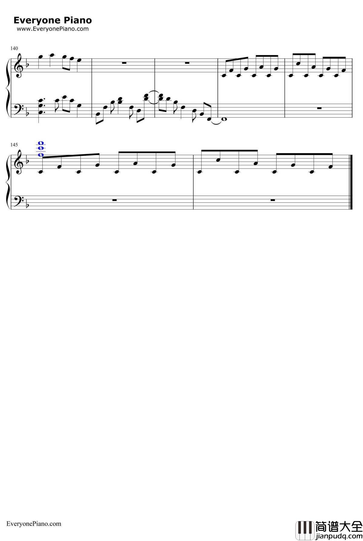 爱言叶Ⅱ钢琴谱_初音ミク初音未来