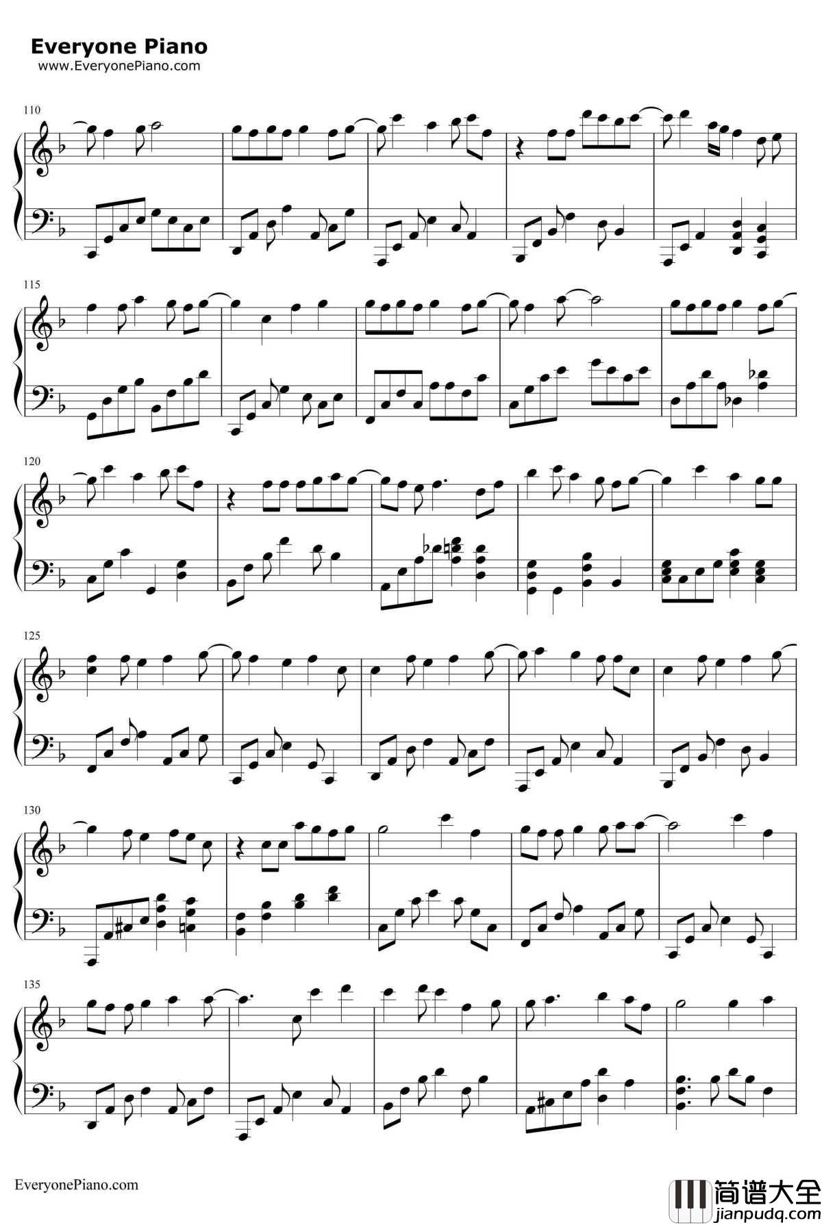 爱言叶Ⅱ钢琴谱_初音ミク初音未来