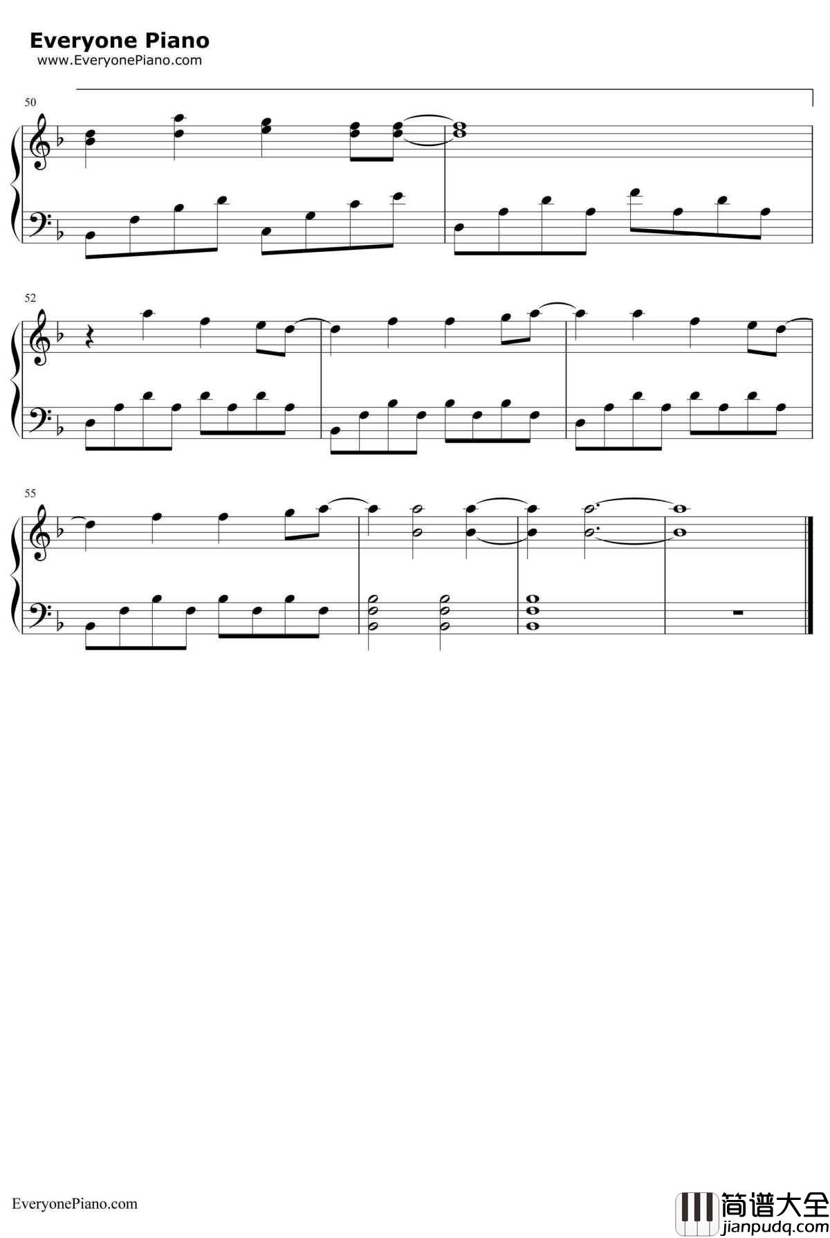 星象仪钢琴谱_大冢爱_日剧花样男子主题曲