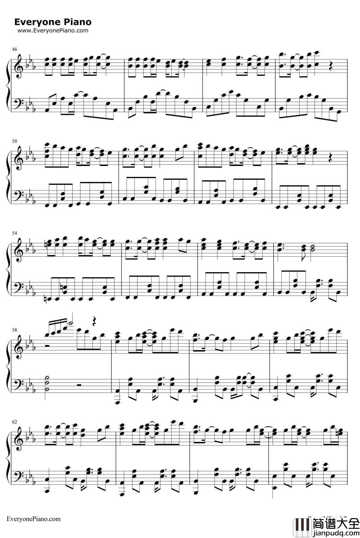 Late_in_Autumn钢琴谱_fripSide