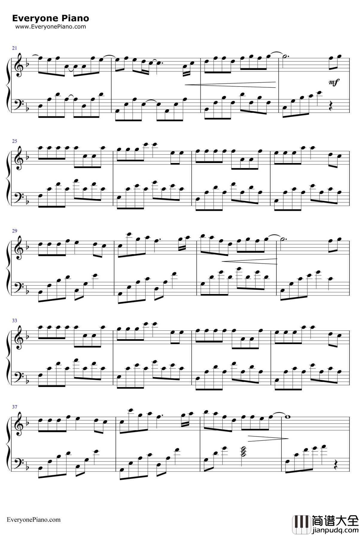 有点甜钢琴谱_汪苏泷BY2_游戏_萌三国_主题曲