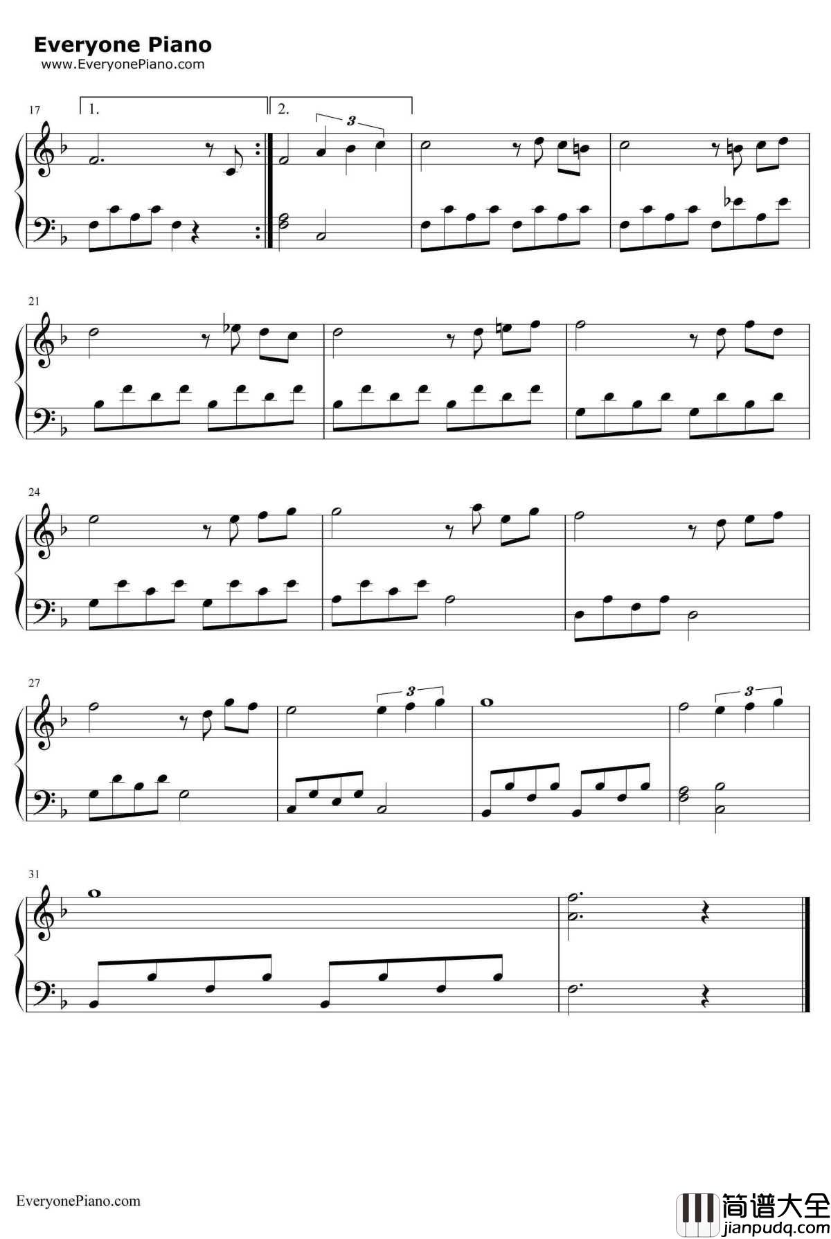 我的准则钢琴谱_弗兰克·辛纳屈