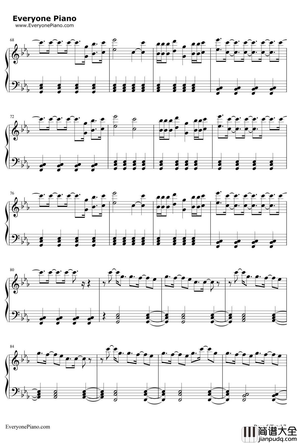 Thumbs钢琴谱_SabrinaCarpenter