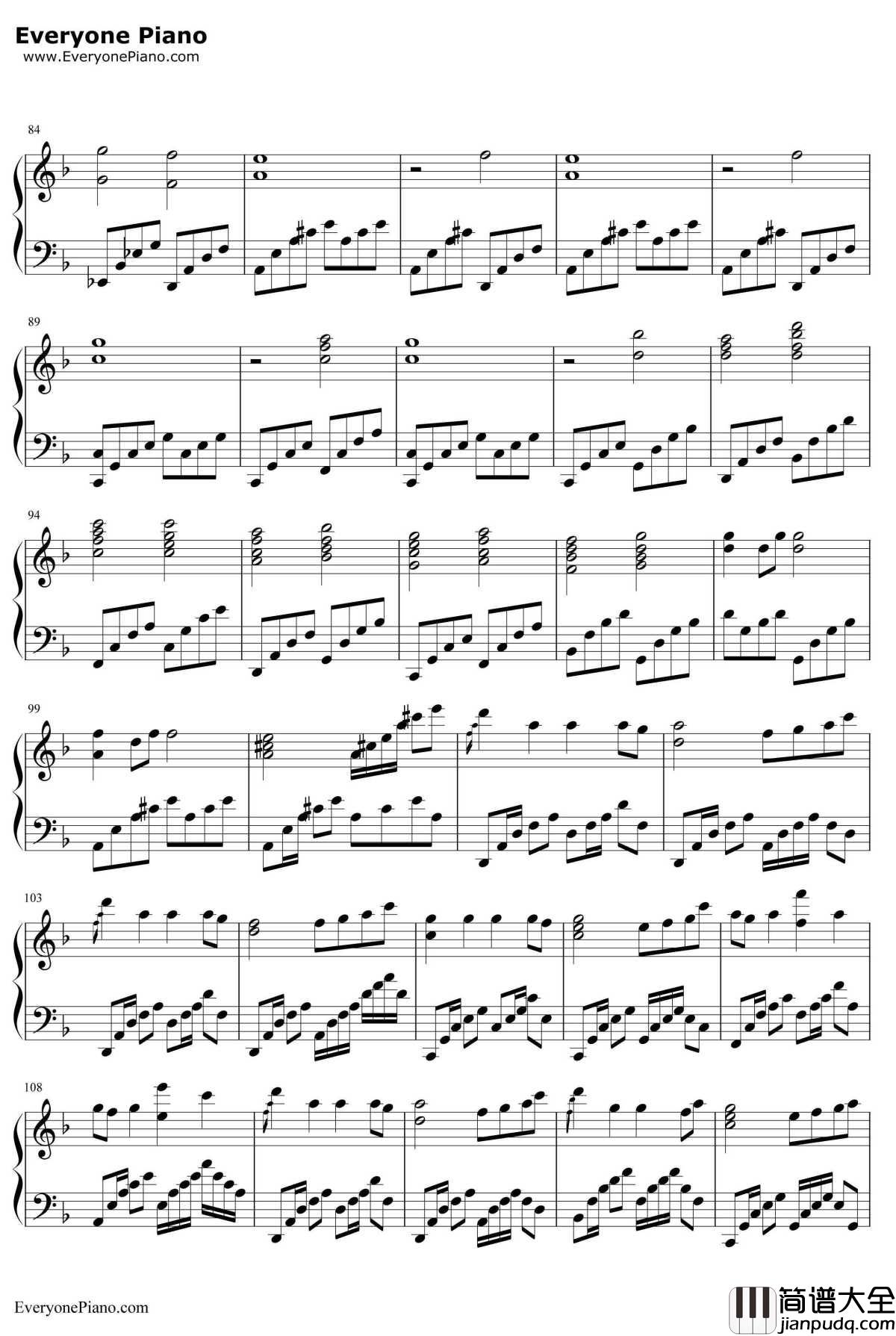 Star_Sky钢琴谱_TwoStepsfromHell