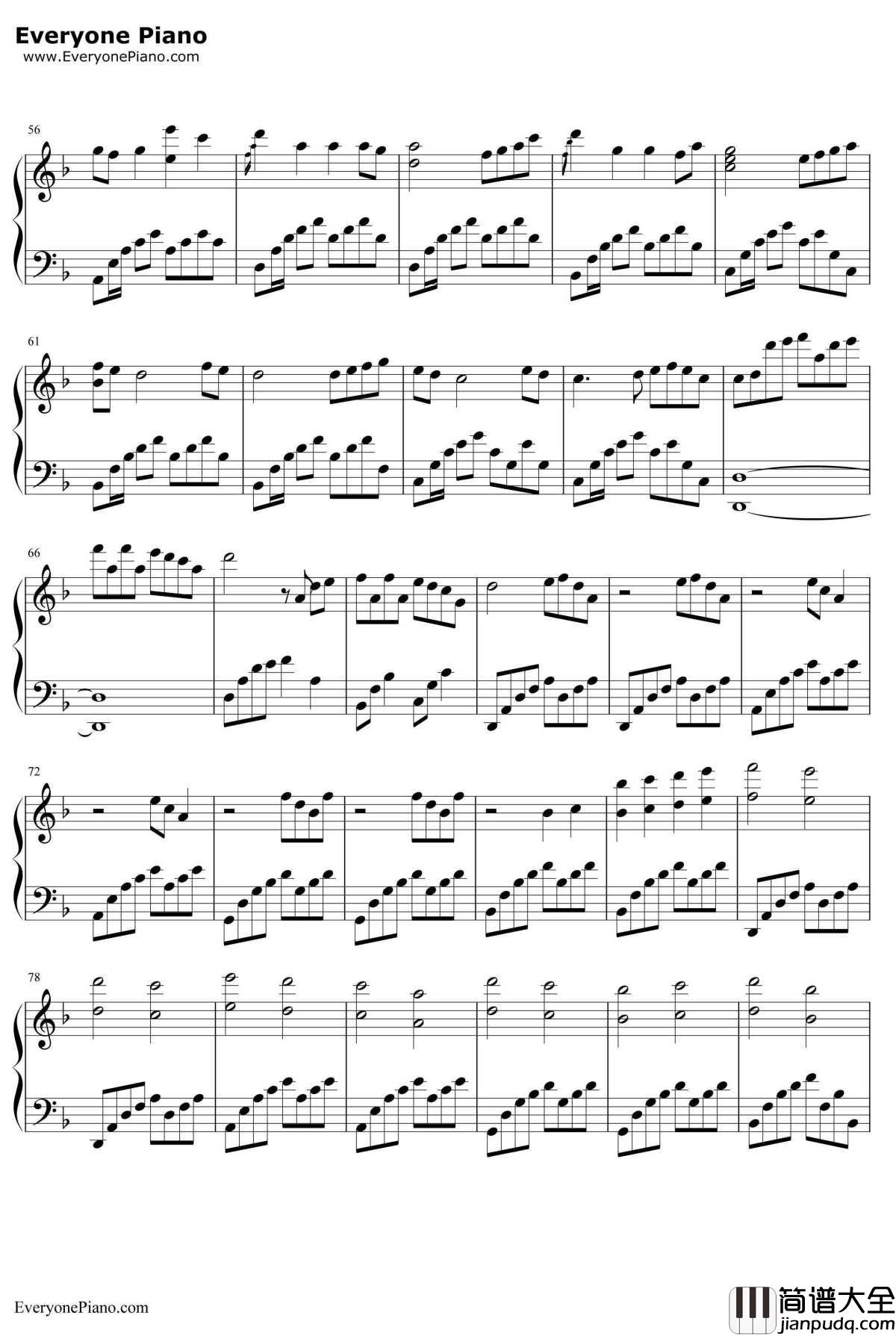 Star_Sky钢琴谱_TwoStepsfromHell