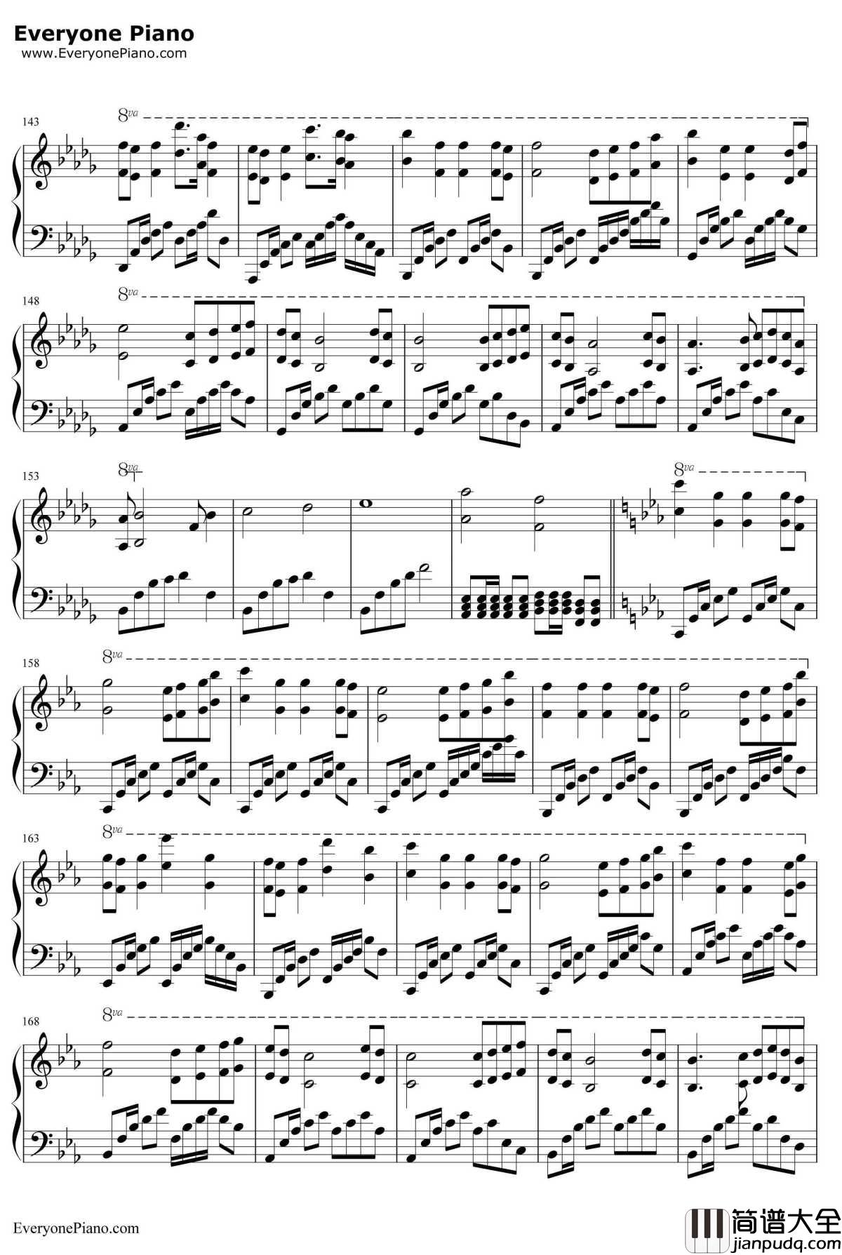 Star_Sky钢琴谱_TwoStepsfromHell