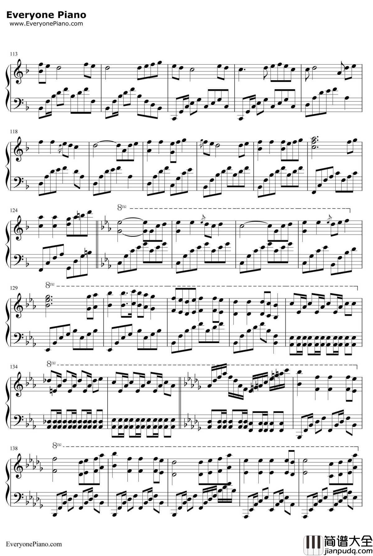 Star_Sky钢琴谱_TwoStepsfromHell