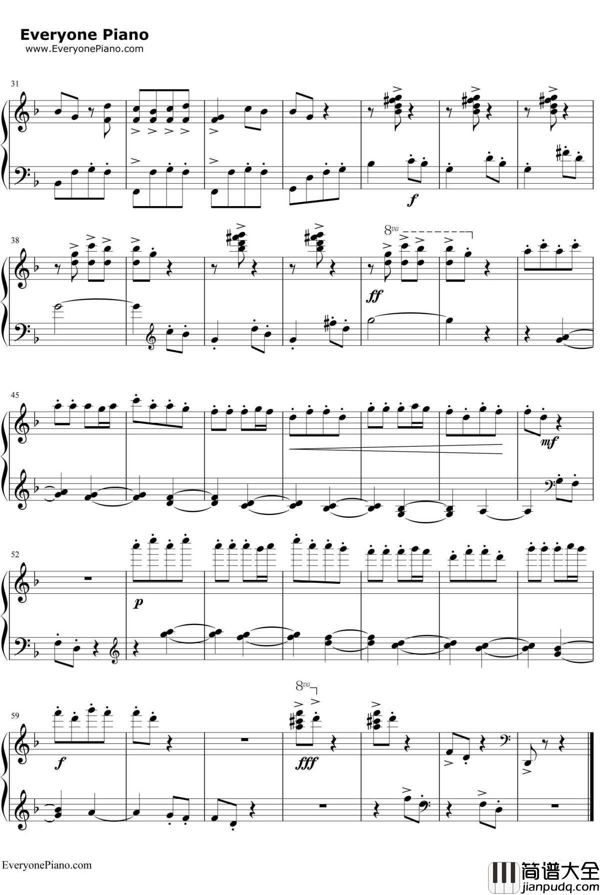 逗豆钢琴谱_谭盾_钢琴组曲_八幅水彩画的回忆_