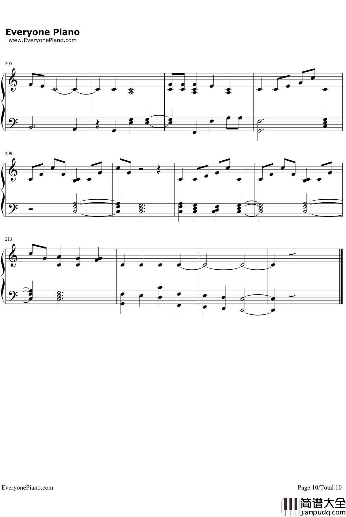 Piano_Man钢琴谱_BillyJoel