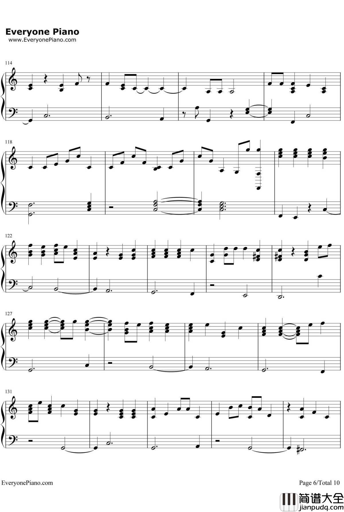 Piano_Man钢琴谱_BillyJoel