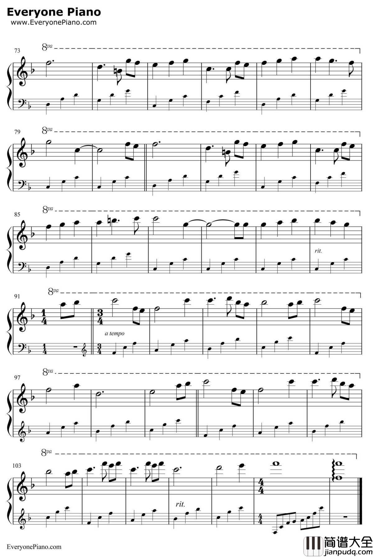 Butterfly_Waltz钢琴谱_BrianCrain