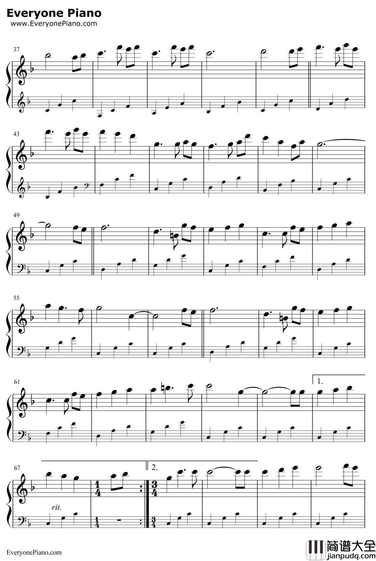 Butterfly_Waltz钢琴谱_BrianCrain