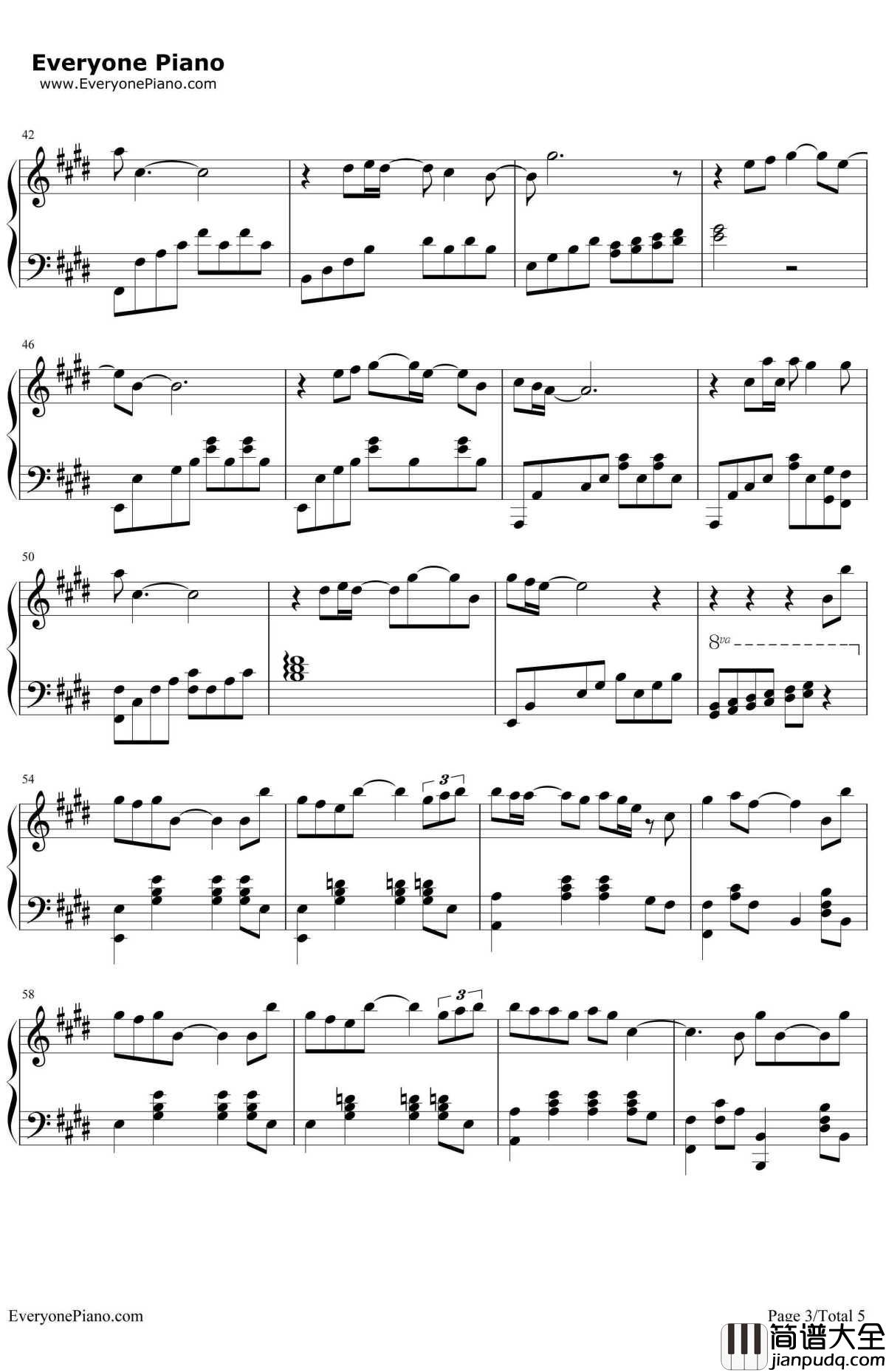 突然想爱你钢琴__许茹芸