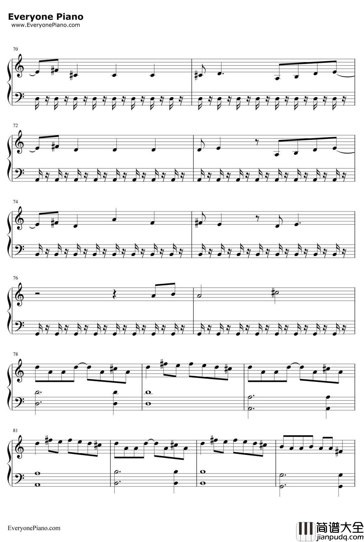 Feel_Good钢琴谱_Gryffinft.Illenium